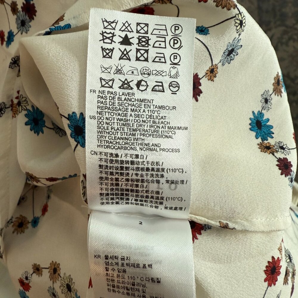 Sandro Silk Top‎ - Picture 6 of 7